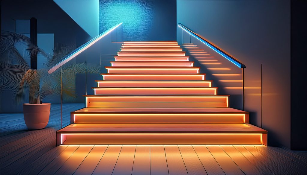 LED Lighting for Stairs: A Smart Choice for Safety & Style