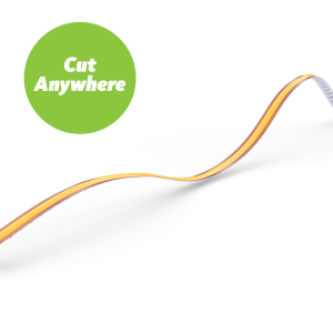 10w | 24v | COB | Dotless | White | LED Strip Light | CUT ANYWHERE