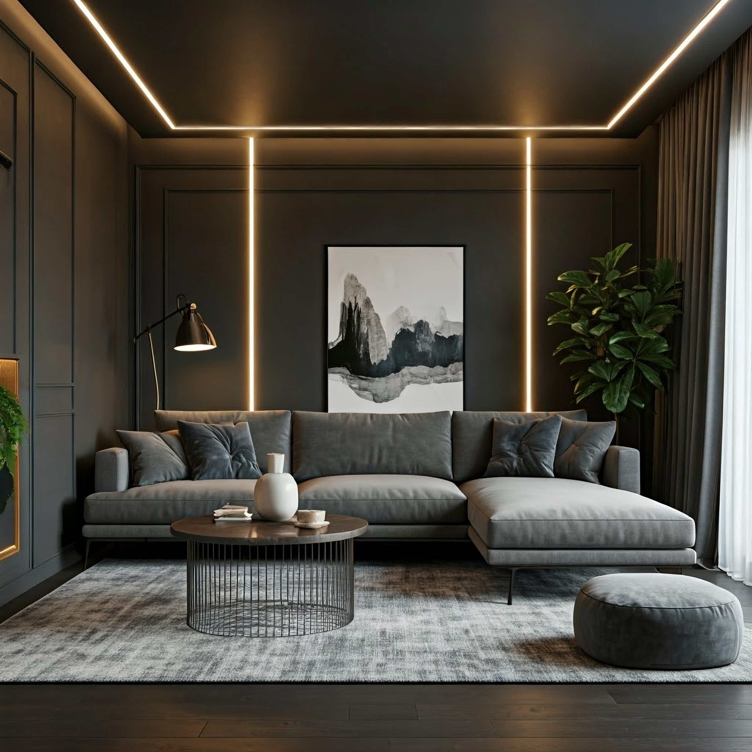 Plaster-In Wall Wash LED Profile - Image 4