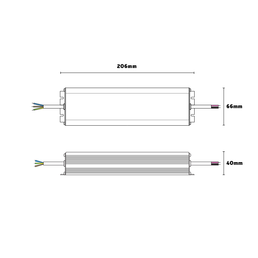 250W | Constant Voltage | Waterproof LED Driver | 12v / 24v | IP67 - Image 2