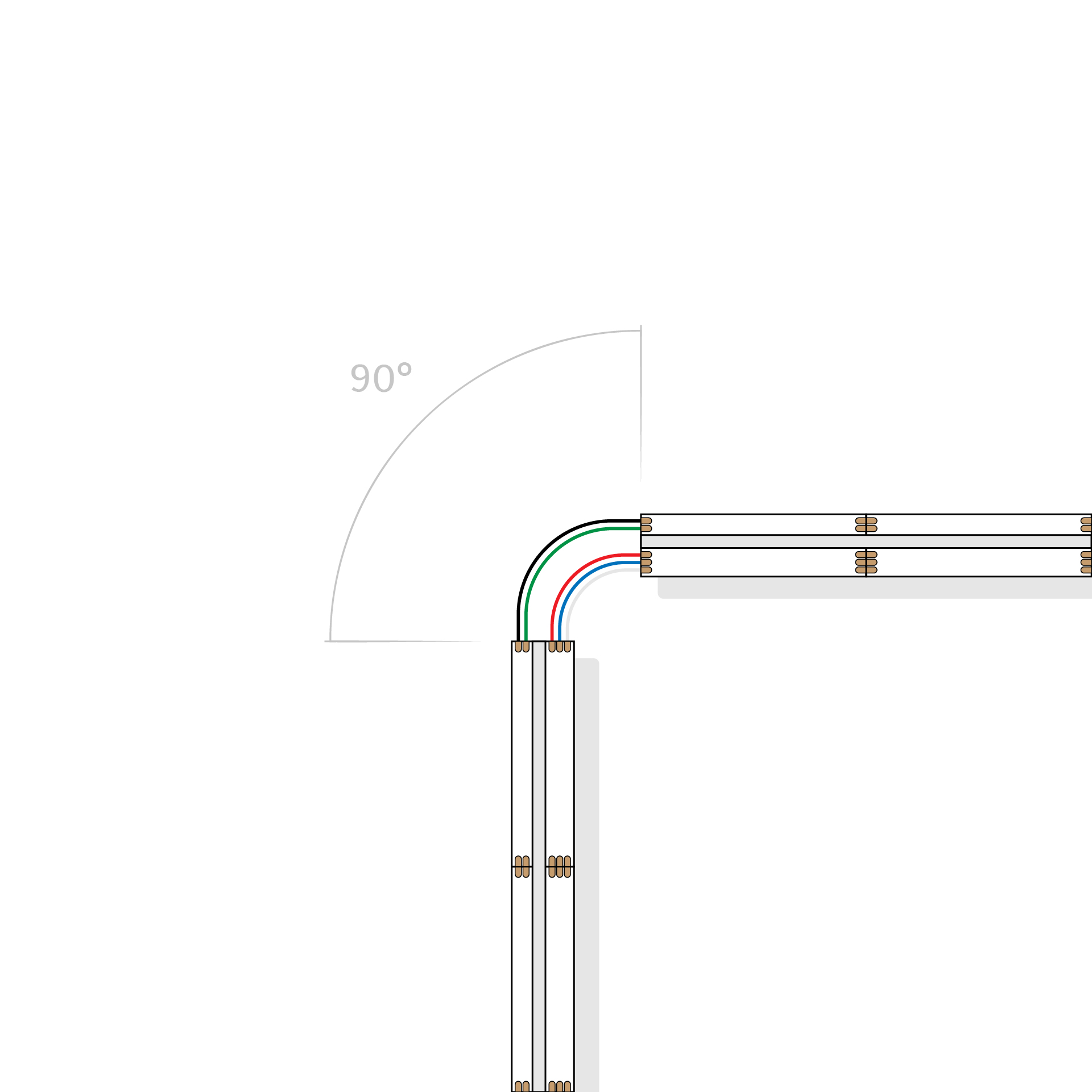 10w 24v Side Emitting RGB COB Dotless Colour Changing LED Strip Light - Image 3