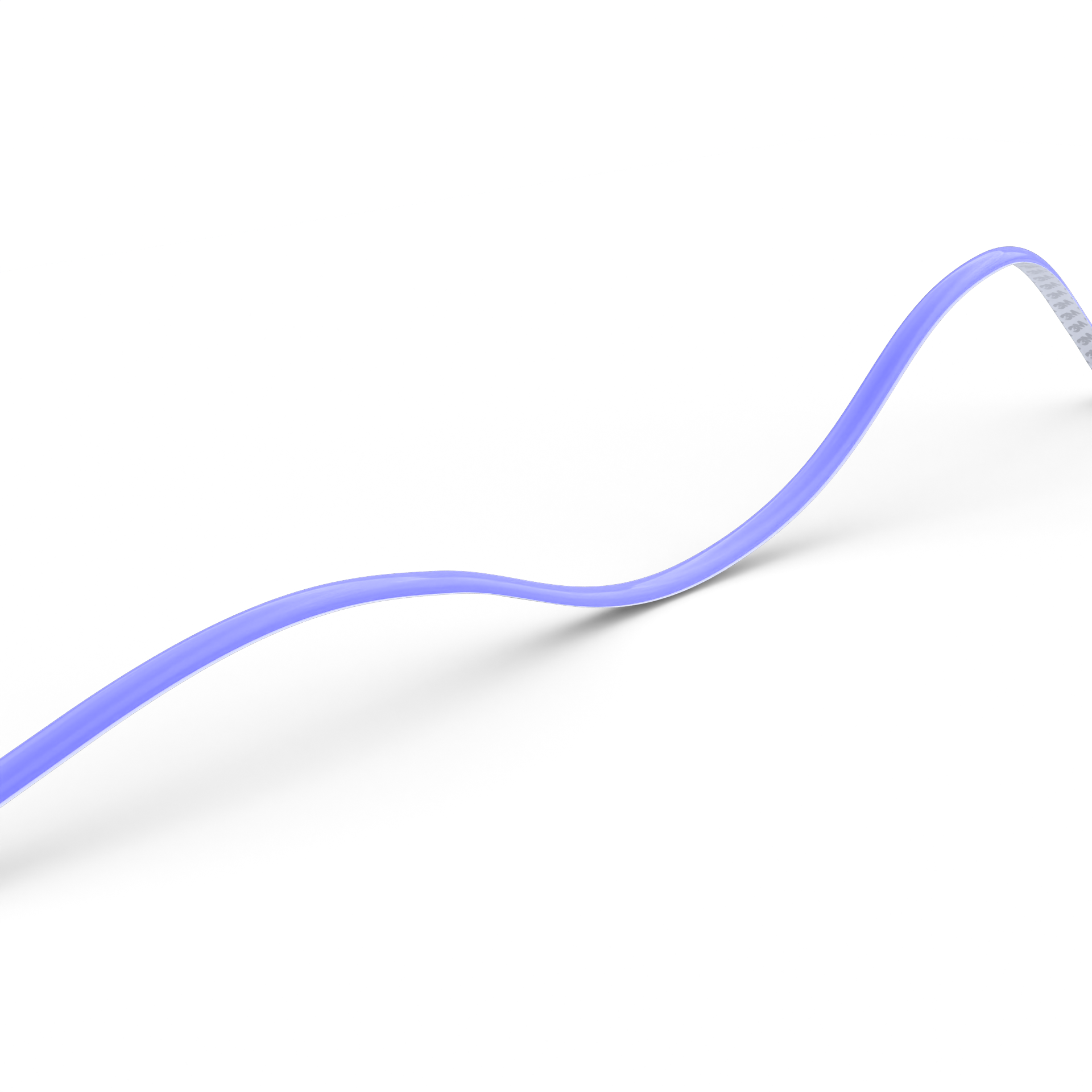 5w COB White Dotless LED Strip Light 12v 4mm - Image 5