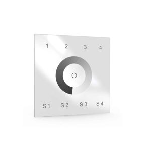 4 Zone | Zigbee | Single Colour | Wall Plate Controller