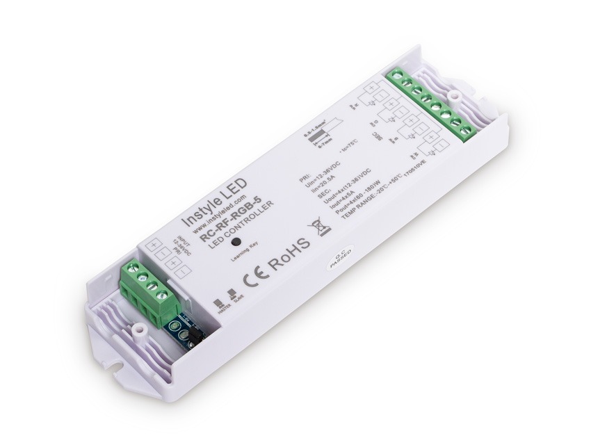 4 Channel | 4 x 5A | RF | RGB/W | LED Receiver - Image 2